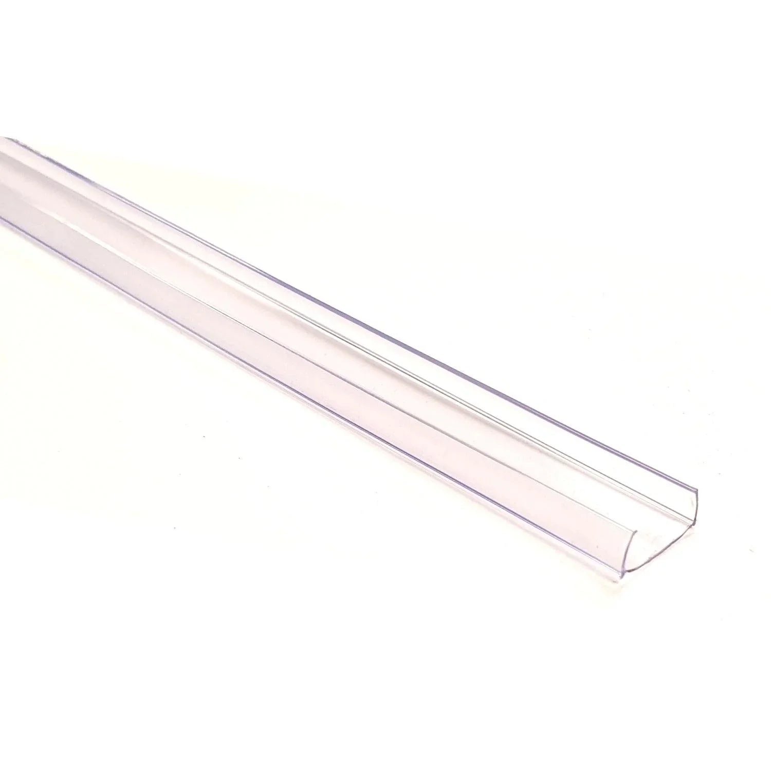 LED Neon Flex Clear PVC Channel Mounting Track Profile 16x16mm Neon Flex 1 Metre — view 2 — House of LEDs UK