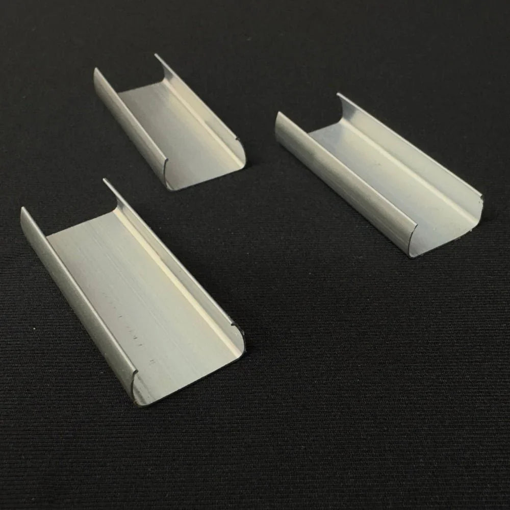 LED Neon Flex Clips for D Shape 16x16mm Aluminium Clips — view 2 — House of LEDs UK