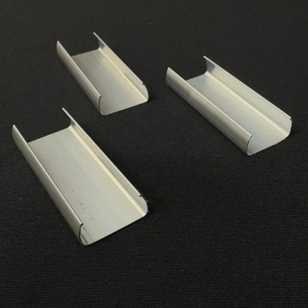 LED Neon Flex Clips for D Shape 16x16mm Aluminium Clips — view 2 — House of LEDs UK