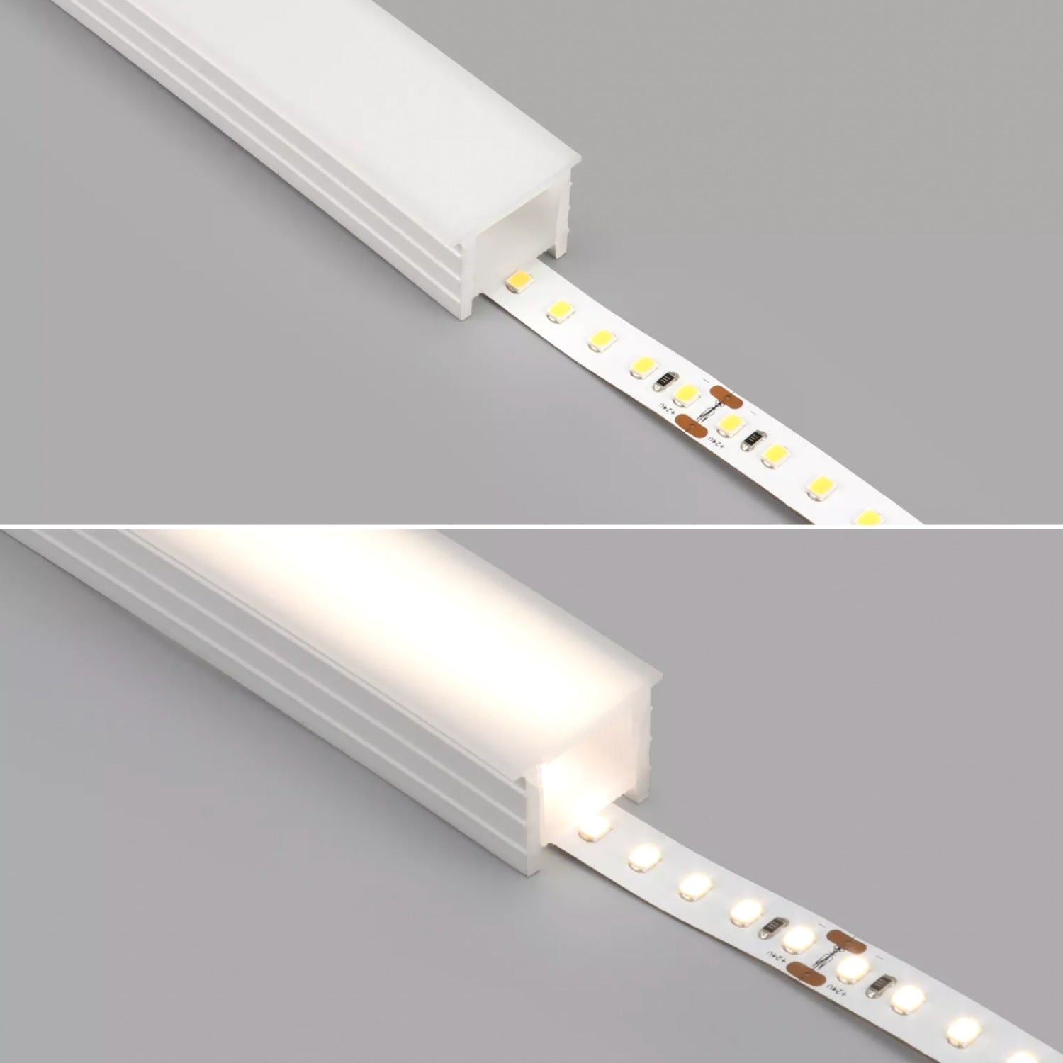 LED Neon Flex & LED Strip Silicone Cover Curve Body Flexible Bendable 15x20mm - House of LEDS