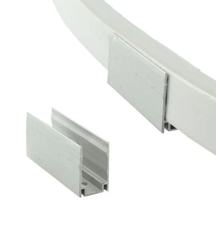 LED Neon Flex Light Connecting 8x16mm Aluminium Mounting Clip x 10 — House of LEDs UK