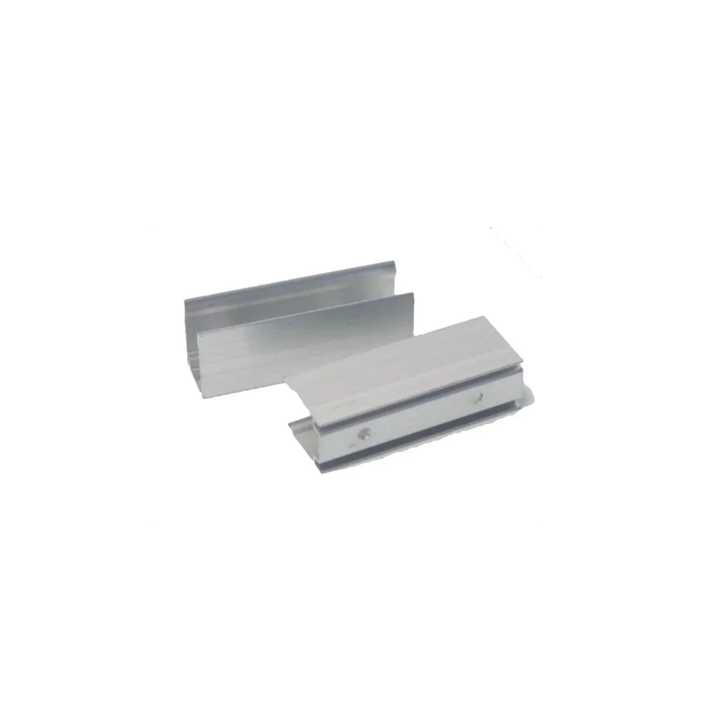 LED Neon Flex Light Connecting Aluminium Mounting For 14x25mm Clip x 10 — view 2 — House of LEDs UK