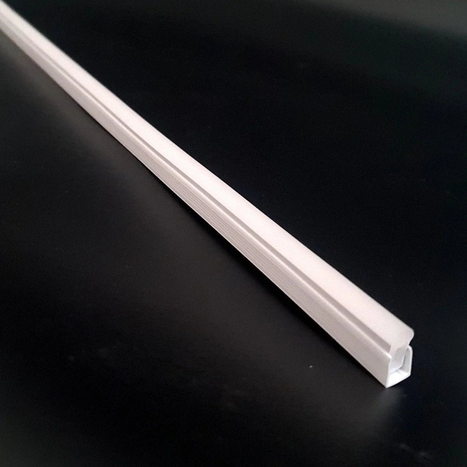LED Neon Flex PVC Plastic Channel Track Profile for 10x18mm Neon Flex 1 Metre — House of LEDs UK