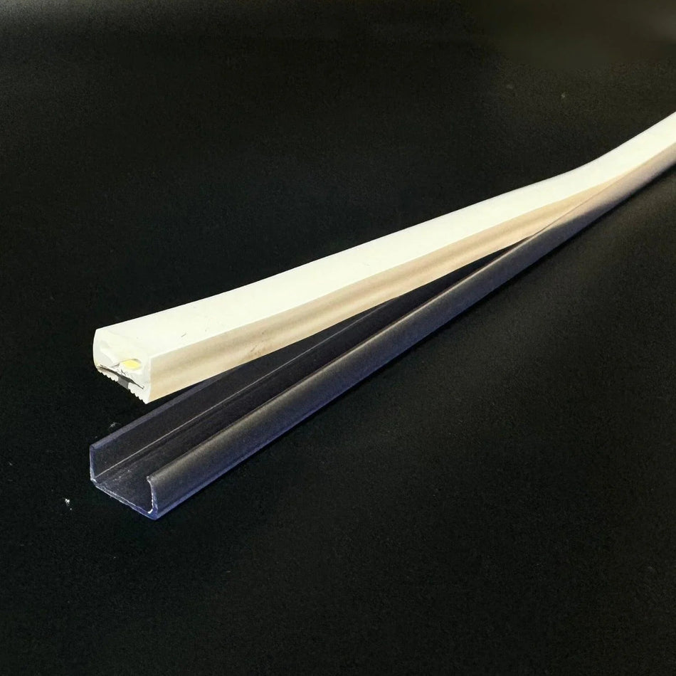 LED Neon Flex PVC Profile for 10x6mm Neon Flex 1 Metre — House of LEDs UK