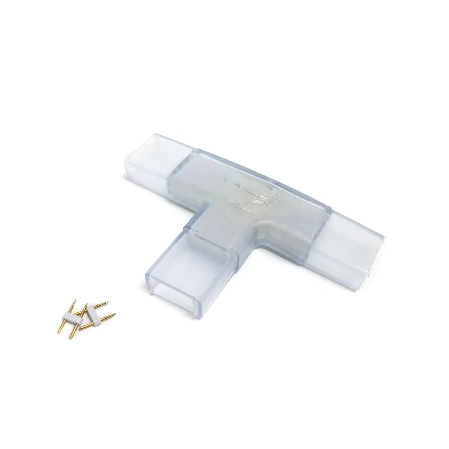 LED Neon Flex Single Colour 220V 240V 2 Pin 8x16mm Connector  L , T , Straight — view 3 — House of LEDs UK