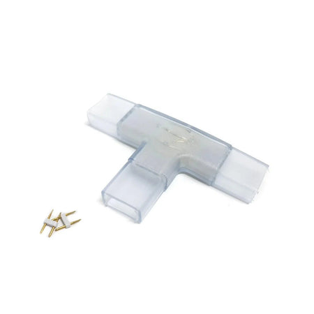 LED Neon Flex Single Colour 220V 240V 2 Pin 8x16mm Connector  L , T , Straight — view 3 — House of LEDs UK