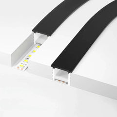 LED Strip Black Silicone Neon Flex Profile Cover Body Flexible Bendable 30x20mm - House of LEDS