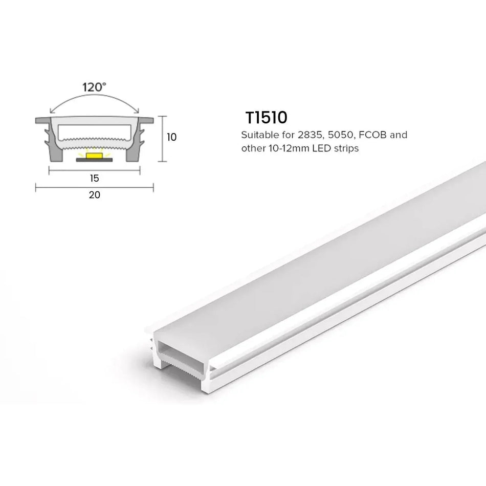 LED Strip Silicone Neon Flex Profile Cover Body Flexible Bendable 15x10mm — House of LEDs UK