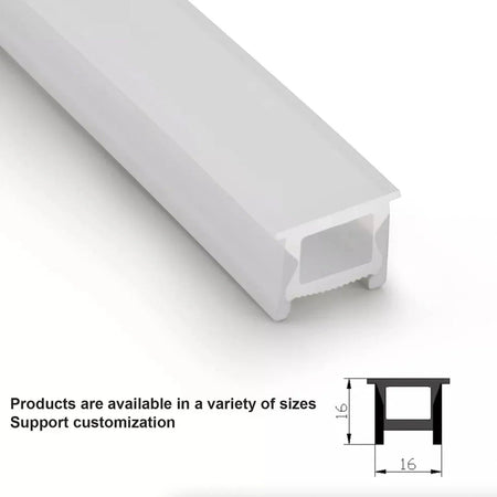 LED Strip Silicone Neon Flex Profile Cover Body Flexible Bendable 16x16mm — view 4 — House of LEDs UK
