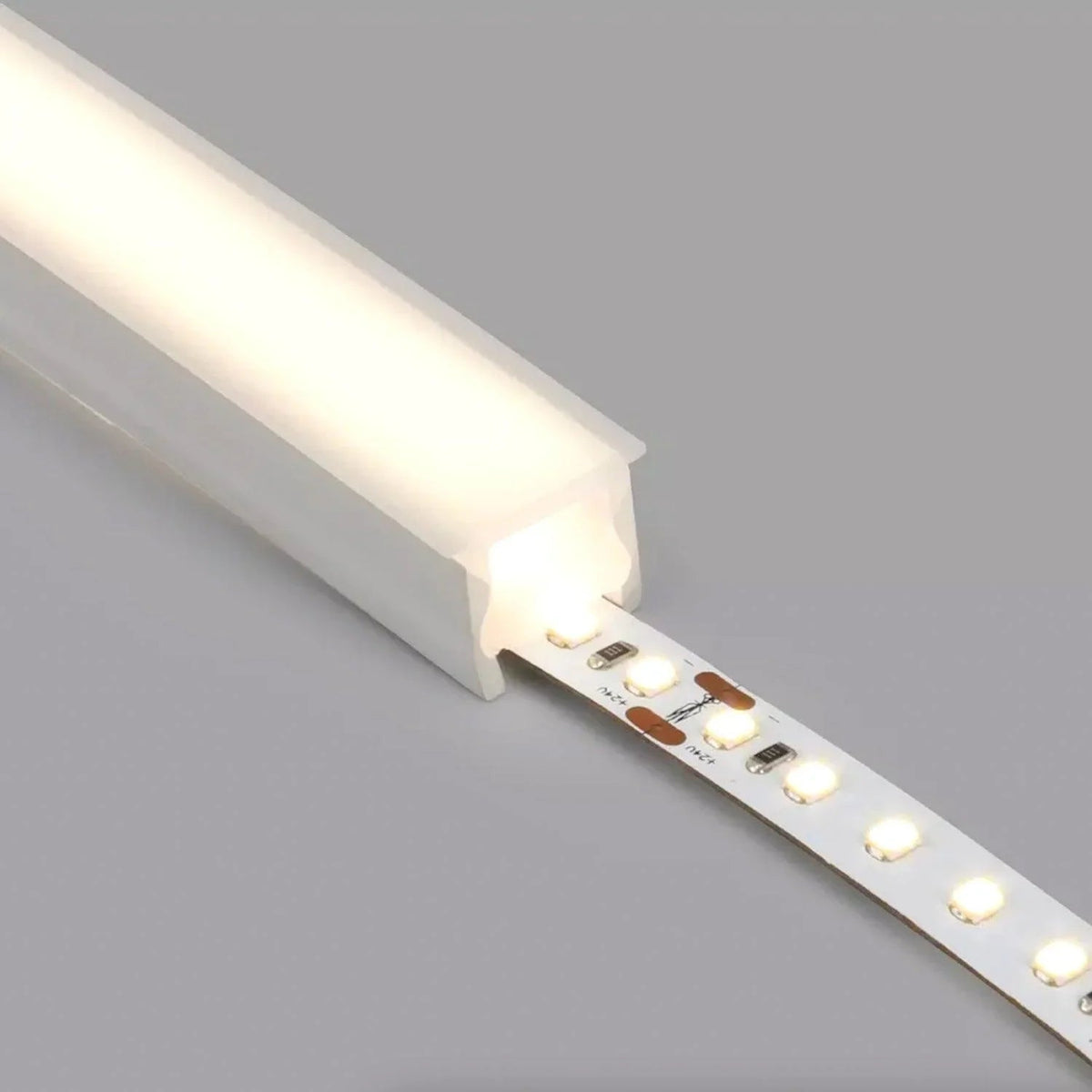 LED Strip Silicone Neon Flex Profile Cover Body Flexible Bendable 16x16mm — view 6 — House of LEDs UK
