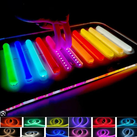 Led Strips 12V SMD2835 S Shape Bendable 120 Leds/m 6mm 5 Metre — view 3 — House of LEDs UK
