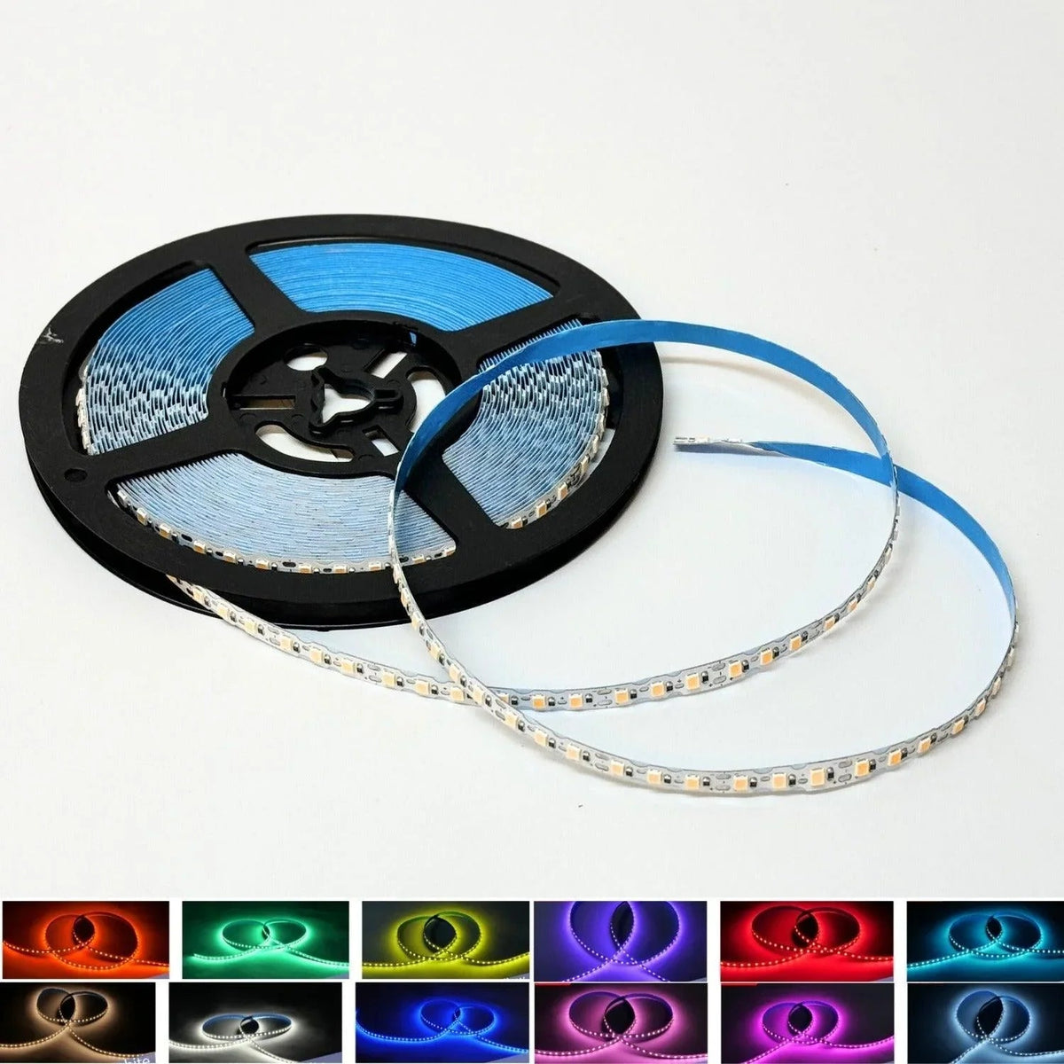 Led Strips 12V SMD2835 S Shape Bendable 120 Leds/m 6mm 5 Metre — House of LEDs UK