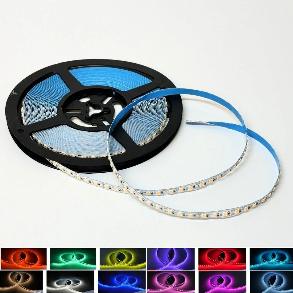 Led Strips 12V SMD2835 S Shape Bendable 120 Leds/m 6mm 5 Metre — House of LEDs UK