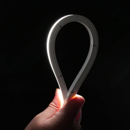Natural White Neon Flex 4000K 48V 10x10mm Top Bend IP67 Waterproof 25m — view 5 — House of LEDs UK