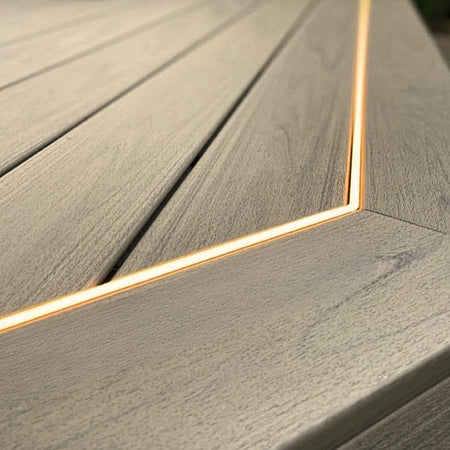 Warm White Neon Flex 2700K 24V 10x10mm Dual Bend IP67 Waterproof 12m — view 8 — House of LEDs UK