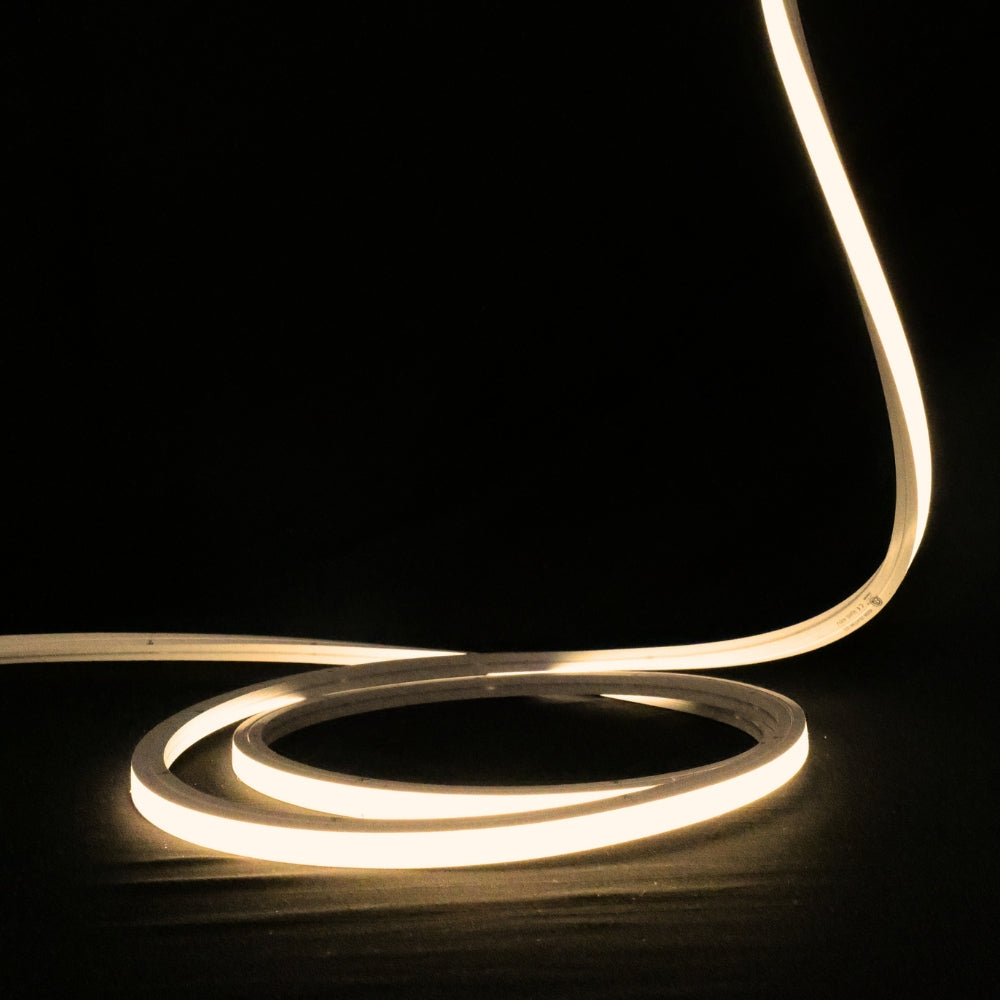 Warm White Neon Flex 3000K 48V 10x10mm Top Bend IP67 Waterproof 25m — view 5 — House of LEDs UK