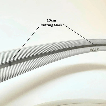 Natural White Neon Flex 4000K 16x16mm 220V 240V Top Bend IP65 10cm Cut with UK Plug — view 10 — House of LEDs UK
