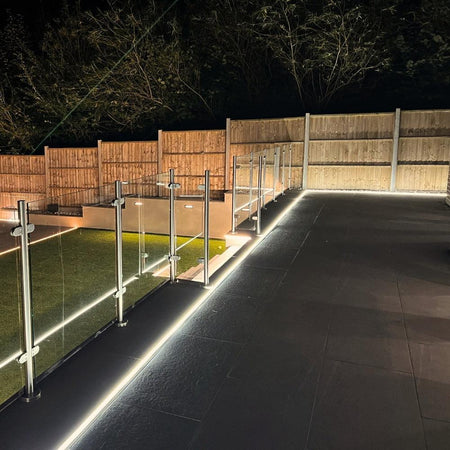 MaxiFlex Outdoor Dotless LED Strip 8x16mm IP67 24V 1cm Cut — view 55 — House of LEDs UK