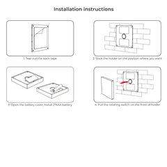 Miboxer B0 Wall Mount Panel Remote RGB+CCT - House of LEDS