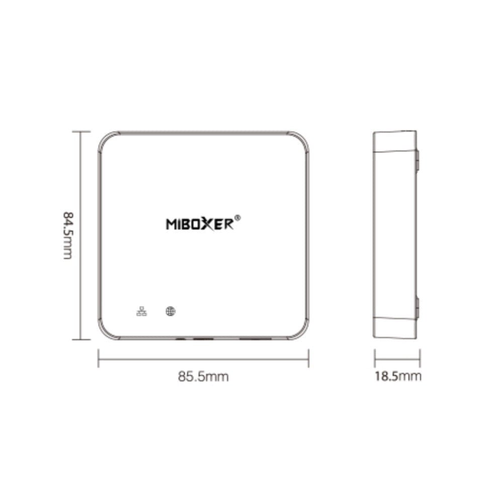 Miboxer ZBBOX2 MiBoxer ZIGBEE 3.0 Wired Gateway - House of LEDS