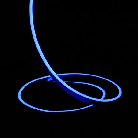 Mini Blue Neon Flex 6000K 24V 6x12mm IP65 Waterproof 15m - House of LEDS