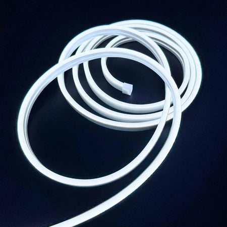 Mini Cool White Neon Flex 6000K 12V 6x12mm IP65 Waterproof 1cm Cut — view 2 — House of LEDs UK