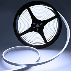 Mini Cool White Neon Flex 6000K Mini 24V 4x10mm IP65 Waterproof 168LEDs/m - House of LEDS