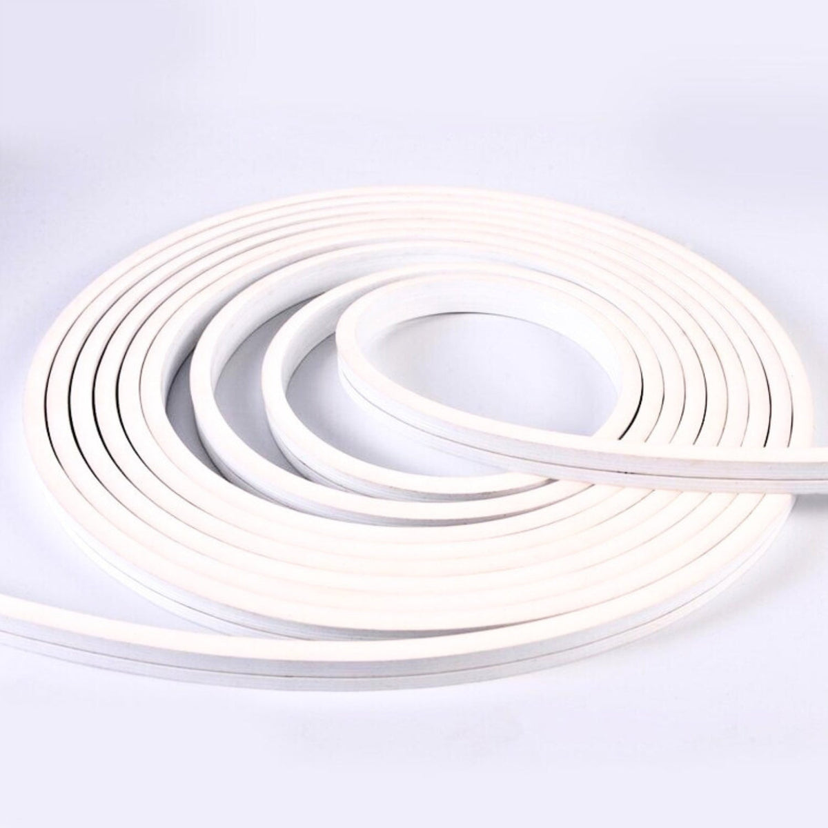 Mini Cool White Neon Flex 6000K Mini 24V 4x10mm IP65 Waterproof 168LEDs/m - House of LEDS