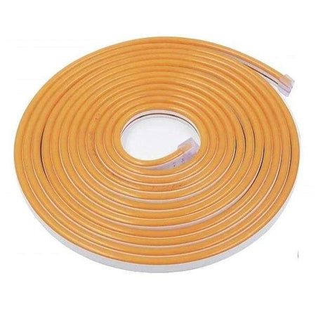 Mini Golden LED Neon Flex 12V 6x12mm 120LED/m IP65 Waterproof 1cm Cut — view 3 — House of LEDs UK