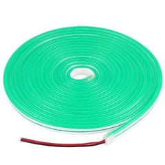 Mini Green LED Neon Flex 6x12mm 12V 120LEDs/m IP65 Waterproof 2.5cm Kit - House of LEDS