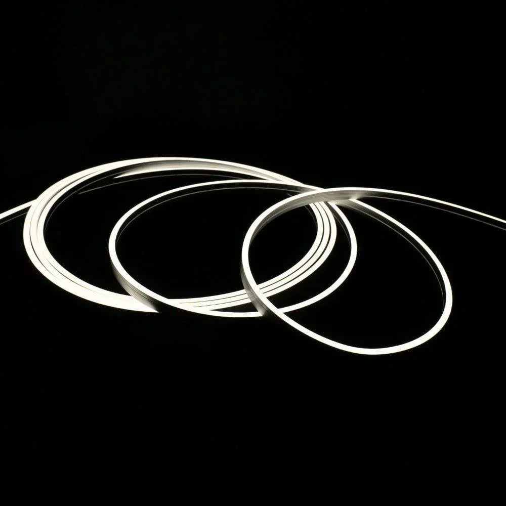 Mini Natural White Neon Flex 4000K 24V 4x10mm IP65 Waterproof 168LEDs/m — view 2 — House of LEDs UK