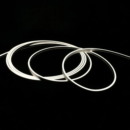 Mini Natural White Neon Flex 4000K 24V 4x10mm IP65 Waterproof 168LEDs/m — view 2 — House of LEDs UK