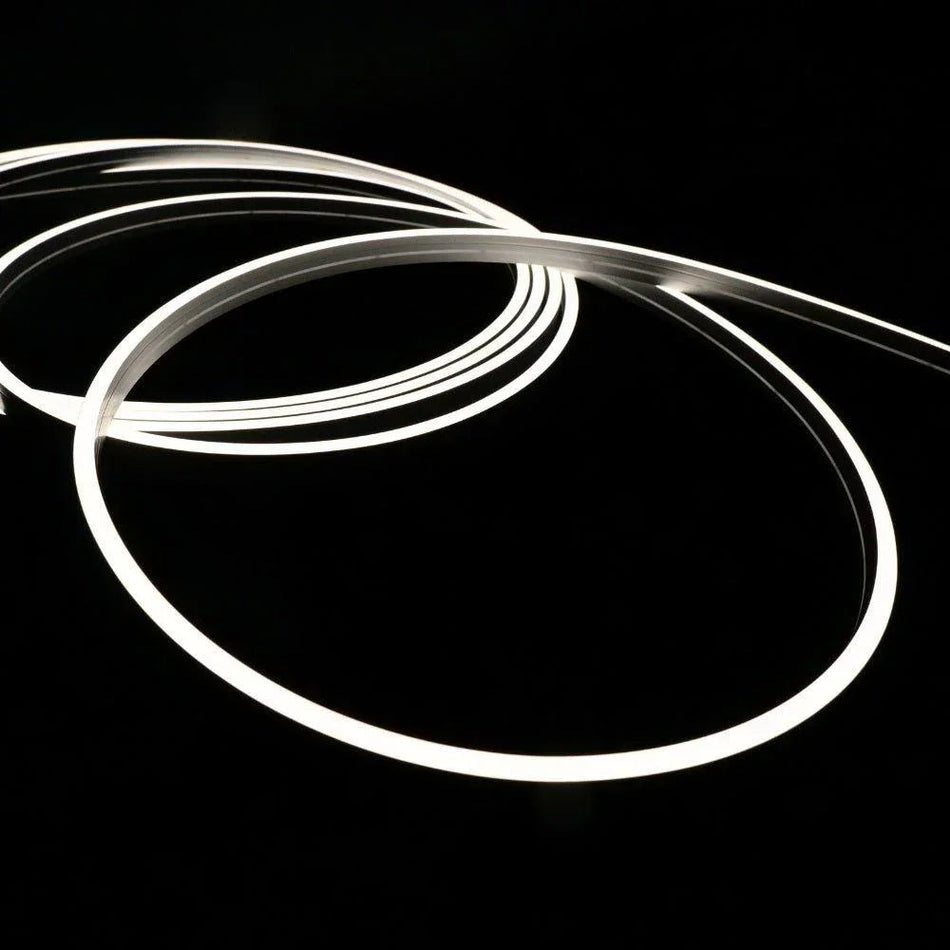 Mini Natural White Neon Flex 4000K 24V 4x10mm IP65 Waterproof 168LEDs/m — House of LEDs UK