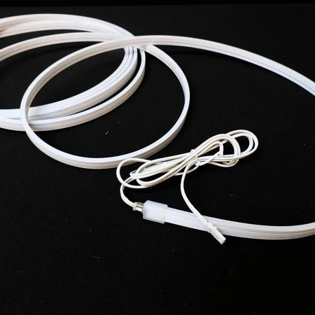 Mini Natural White Neon Flex 4000K 24V 4x10mm IP65 Waterproof 168LEDs/m — view 5 — House of LEDs UK