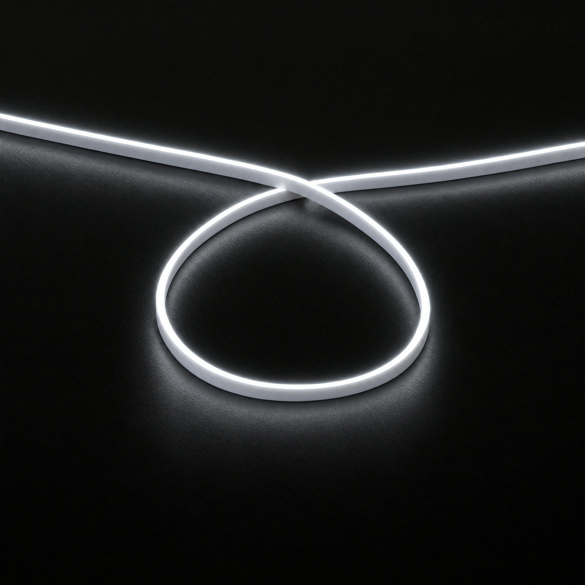3x6mm mini LED neon flex in 6000K, loop view — illustration