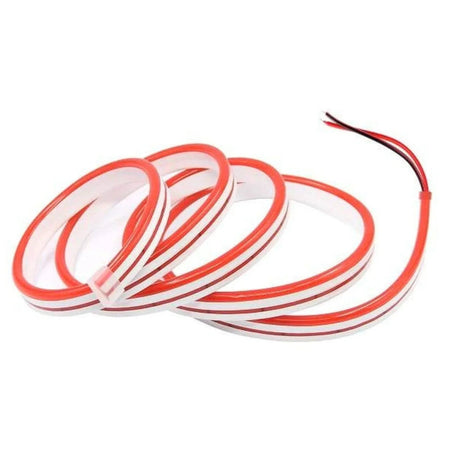 Mini Red LED Neon Flex 12V 6x12mm 120LED/m IP65 Waterproof 1cm Cut — view 7 — House of LEDs UK