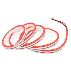 Mini Red LED Neon Flex 12V 6x12mm 120LED/m IP65 Waterproof 1cm Cut - House of LEDS