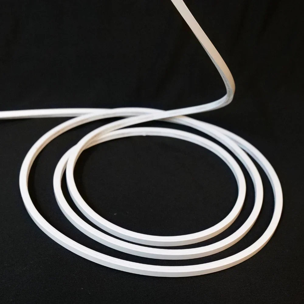 Mini Natural White Neon Flex 4000K 24V Top Bend 4.5x4.5mm IP65 Waterproof 240LEDs/m — view 2 — House of LEDs UK