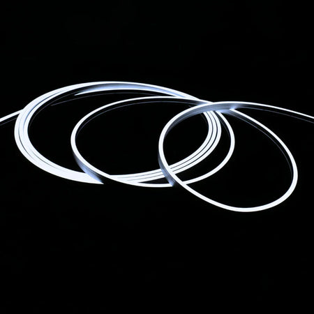 Mini Cool White Neon Flex 6000K 4x8mm IP65 Waterproof 168 LEDs/m — House of LEDs UK