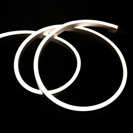 Natural White LED Neon Flex 4000K 24V 10x20mm IP68 Waterproof 12.5cm Cut — view 4 — House of LEDs UK