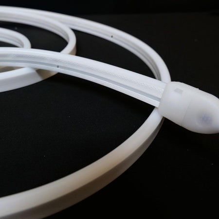 Natural White Neon Flex 220V 240V Wireless 8x16mm 120LEDs/m IP65 Waterproof with UK Plug - House of LEDS