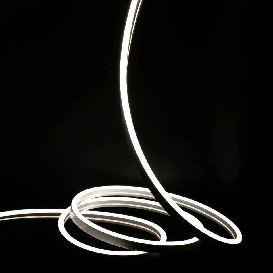 Natural White Neon Flex 220V 240V Wireless 8x16mm 120LEDs/m IP65 Waterproof with UK Plug — House of LEDs UK