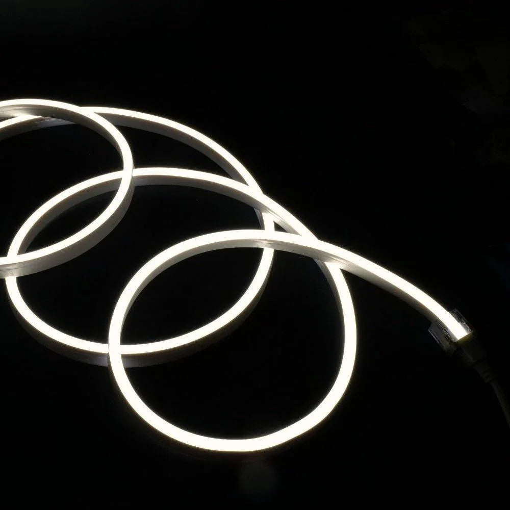 Natural White Neon Flex 4000K 24V 10x20mm IP67 Waterproof 12.5cm Cut — view 2 — House of LEDs UK
