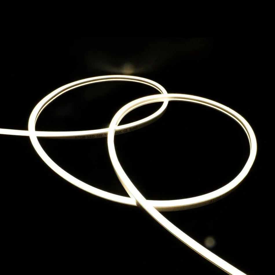 Natural White Neon Flex 4000K 48V 8x16mm IP67 Waterproof 10cm Cut 40m — House of LEDs UK
