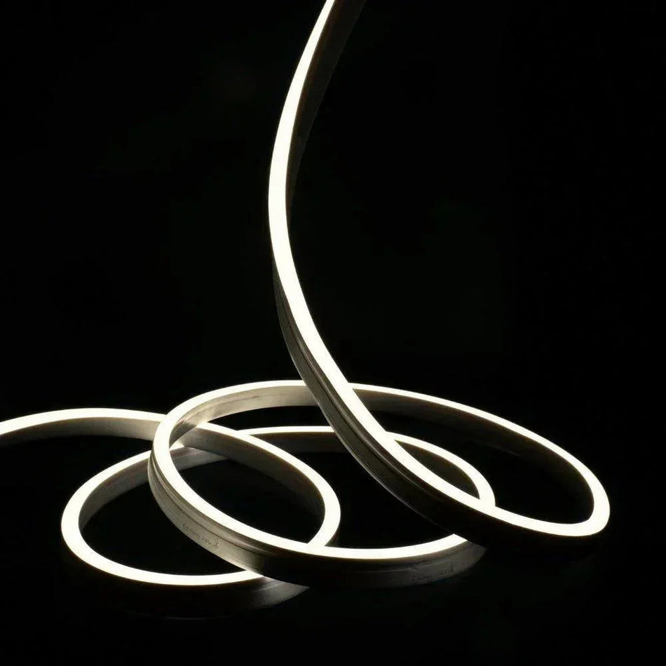 Natural White Neon Flex 4000K 48V 10x20mm IP67 Waterproof 50m — House of LEDs UK