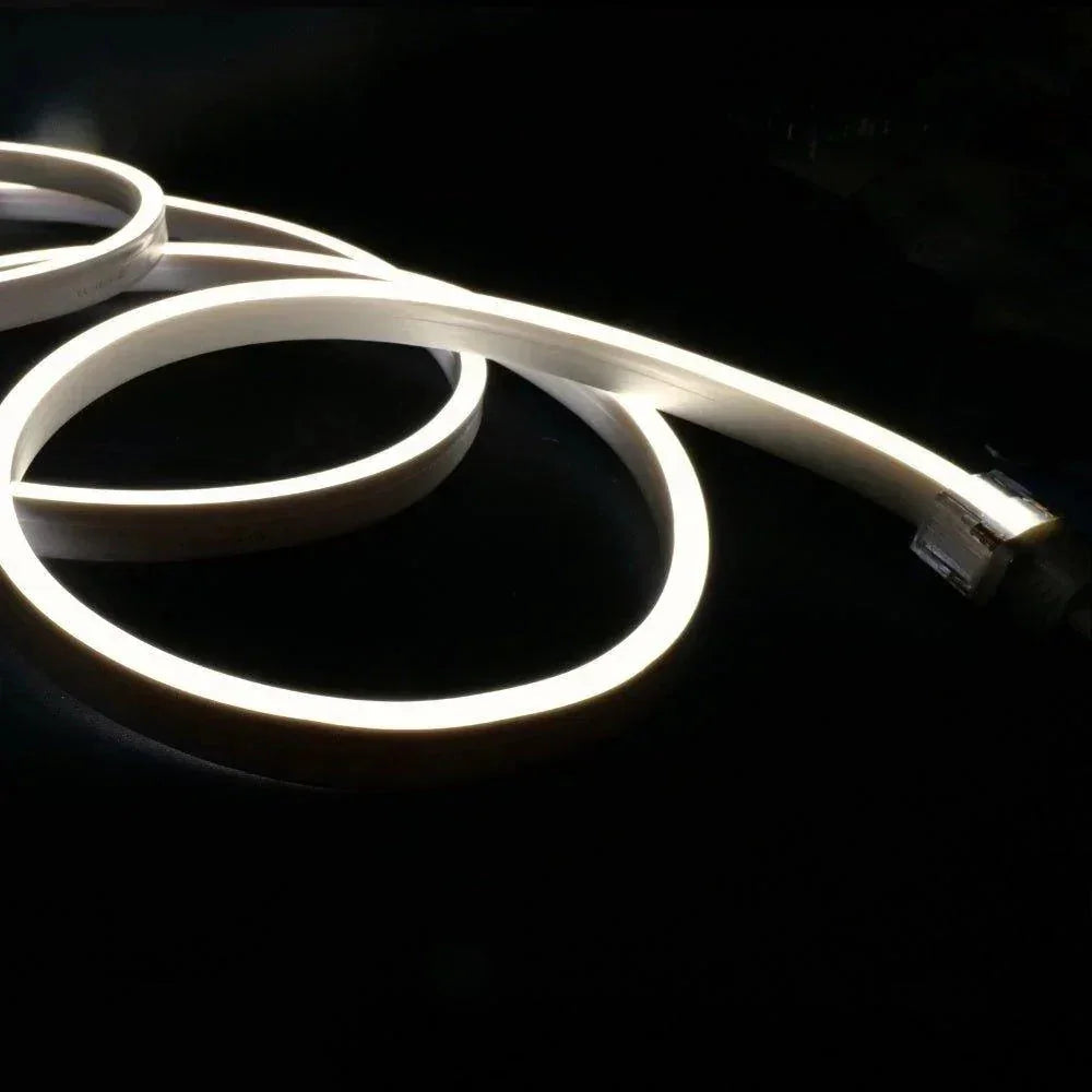 Natural White Neon Flex 4000K 48V 10x20mm IP67 Waterproof 50m — view 3 — House of LEDs UK