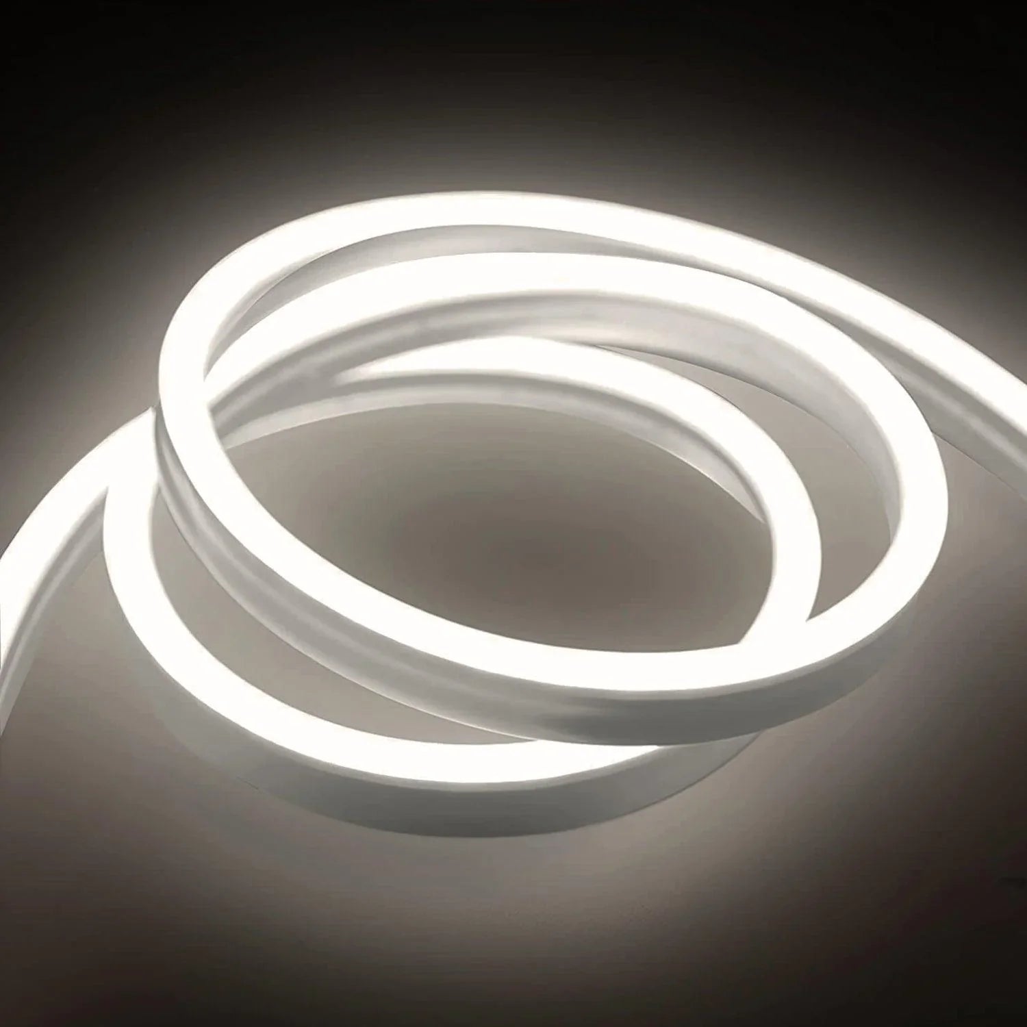 Natural White Neon Flex 4000K DC 12V IP65 Waterproof 8x16mm 120 LEDs/M — view 2 — House of LEDs UK