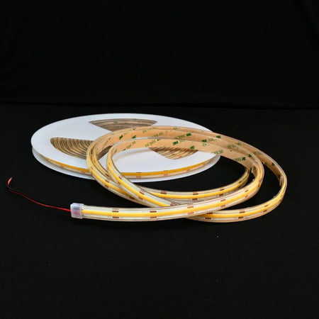 Warm White 3000K COB LED Strip 24V 384 LEDs/m IP68 Waterproof — view 5 — House of LEDs UK