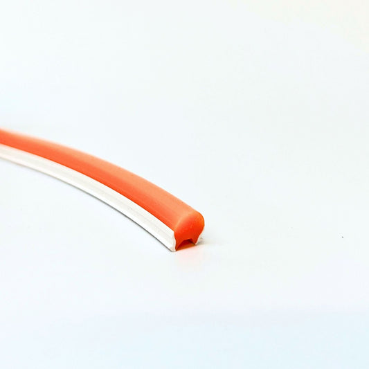 Orange Silicone Neon Flex Tube Diffuser Body for LED Strip Lights Neon Signs 8mm - House of LEDS