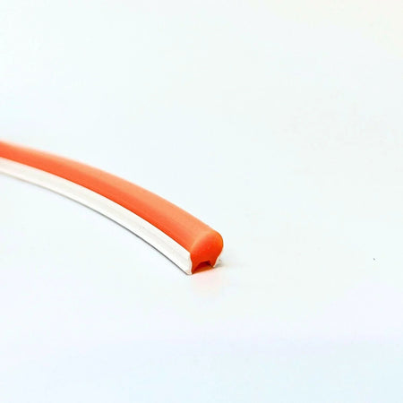 Orange Silicone Neon Flex Tube Diffuser Body for LED Strip Lights Neon Signs 8mm — House of LEDs UK